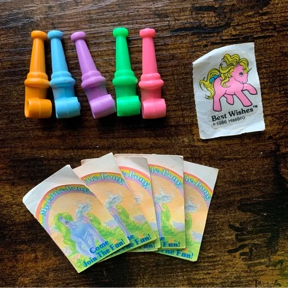Vintage 1986 Hasbro My Little Pony G1 Party Gift Pack - Picture 7 of 14